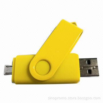 Smartphone USB Drive, OEM Services Provided, Up to 32GB Capacity